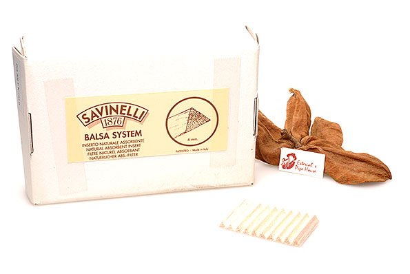 Savinelli Balsa System Filter 6mm (300 Filter)